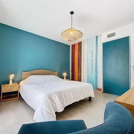 Standing Avec Terrasse, Piscine Et Acces Plage, 2 Chambres, Climatise, Parking, Pmr - Fr-1-770-28 Сен-Сир-сюр-Мер